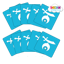 Picture of Custom Glitter Tattoos Stencils (size up to 2''x3")