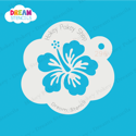 Picture of Tropical Hibiscus - Dream Mylar Stencil - 296