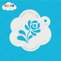 Picture of Tear Drop Rose - Dream Mylar Stencil - 306