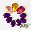 Picture of Teardrop Gems - Princess Set - (10mm X 13mm -13mm X 18mm (9 pc.) (AG-T3)