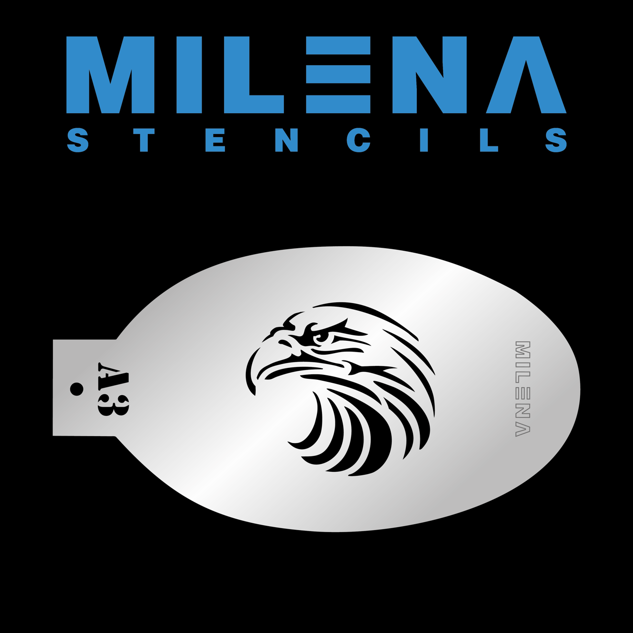 Picture of Milena Stencils - Eagle - Stencil A3