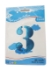 Picture of 40'' Foil Balloon Shape Number 3 - Pastel Rainbow (1pc)