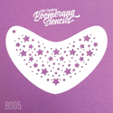 Picture of Art Factory Boomerang Stencil - Star Twinkle (B005)