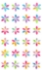 Picture of Peel-n-Stick Gem Icons - Daisy Dazzle (SS273A)