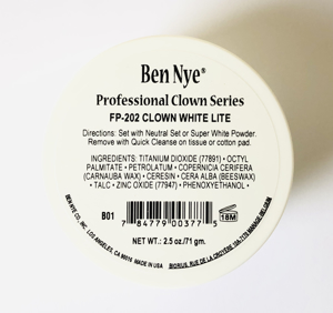 Picture of Ben Nye Clown White Lite ( 2.5 oz)  FP202