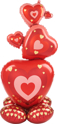 Picture of 55'' AirLoonz Stacking Hearts Balloon