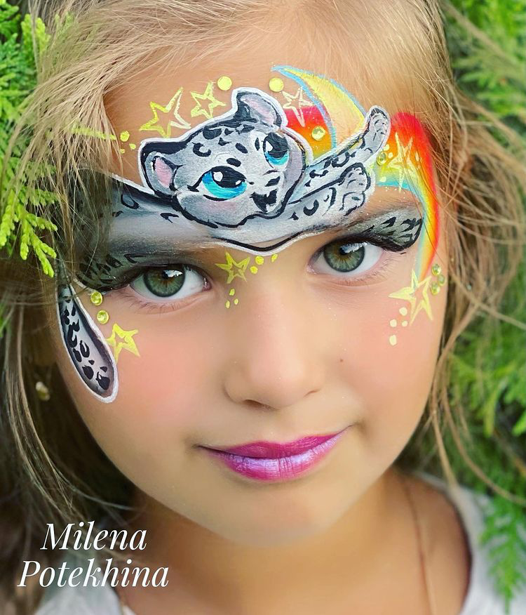Picture of Milena Stencils - Cute Cheetah - Stencil Set D29