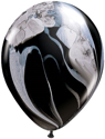 Picture of 11" SuperAgate - Black & White - 100 Count