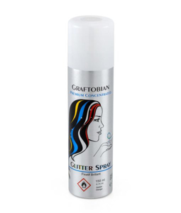 Picture of Graftobian Hair Glitter Spray - Opalescent - Pearl White - 150ML