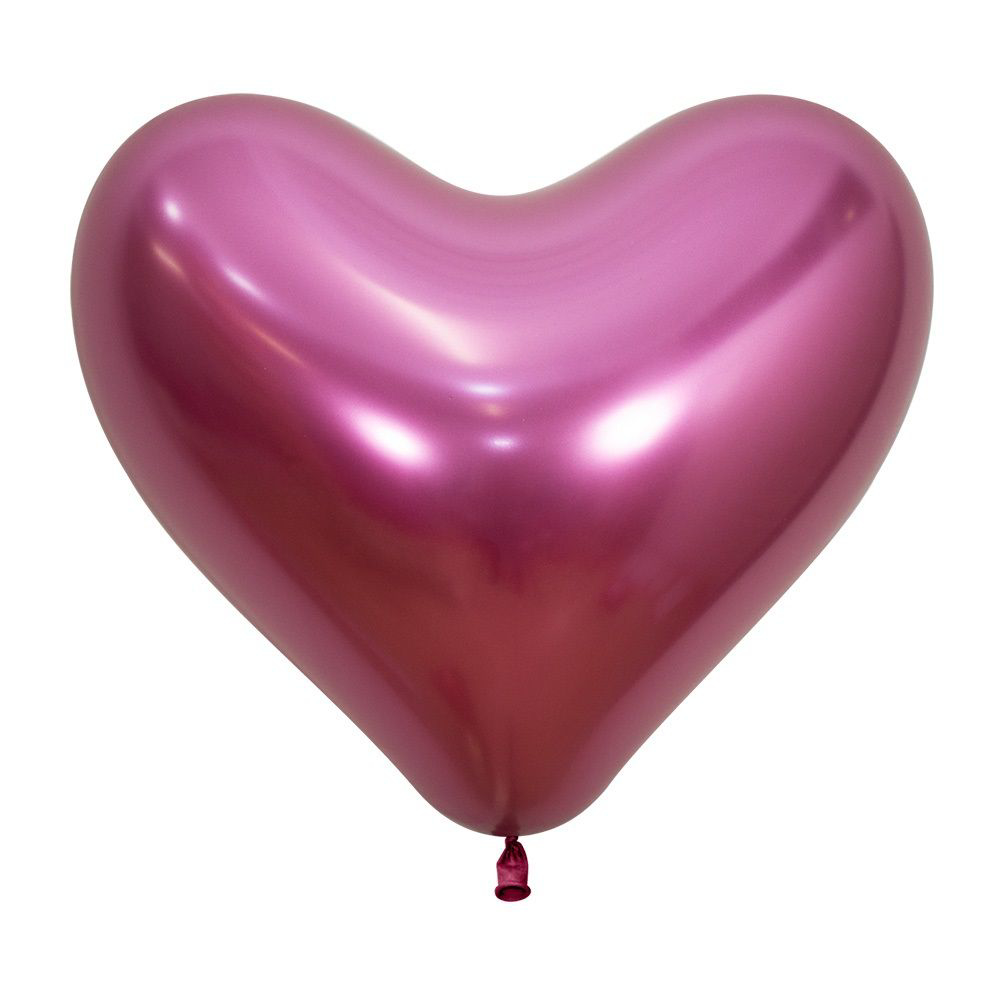 Picture of Sempertex 14" Reflex Fuchsia Heart (50pcs)