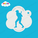 Picture of Baseball Player - 2  - Dream Stencil - 339