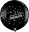 Picture of Qualatex 3FT Round - Congratulations Graduate Balloon (2/bag)