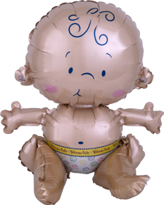 Picture of Air-Filled Decoration - Sitting Baby  (1pc)