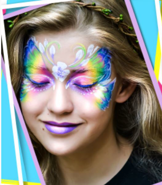 Picture of Leanne's Face Painting Petal Cake | Leanne's Rainbow Unicorn - 25g