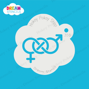 Picture of LGBT Infinity Symbol - Dream Stencil - 355