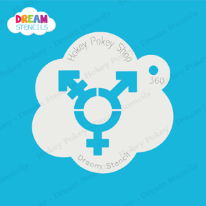 Picture of Transgender Symbol - Dream Stencil - 360