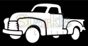 Picture of Antique Truck Stencil - Sparkle Stencil (1pc)