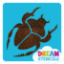 Picture of Beetle Glitter Tattoo Stencil - HP-296 (5pc pack)