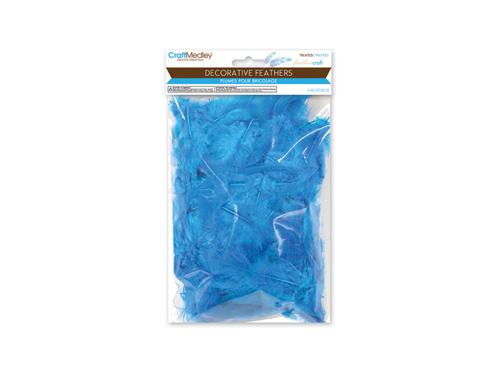 Picture of Craft Medley - Decorative Feathers 12g - Blue (FC202B)