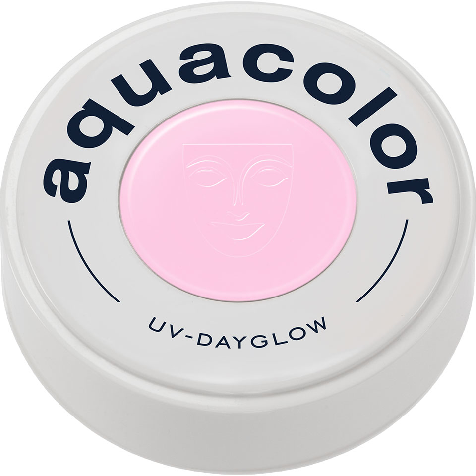 Picture of Kryolan Aquacolor - Cosmetic Grade UV-Dayglow Face Paint - Rose (30 ml)