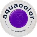 Picture of Kryolan Aquacolor - Cosmetic Grade UV-Dayglow Face Paint - Purple (30 ml)