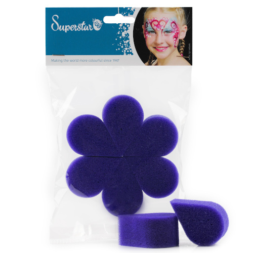 Picture of Superstar  Eco Butterfly Petal Sponge  - Pack of 6