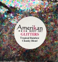 Picture of ABA Loose Chunky Glitter - Tropical Rainbow (1oz /28g) 