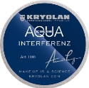 Picture of Kryolan Aquacolor Interferenz Face Paint 1141 Silver G (8 ml)   