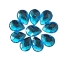 Picture of Teardrop Gems - Sky Blue - 10x13mm (10 pc.) (SG-TS1)