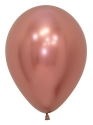 Picture of Sempertex 05" Reflex Rose Gold 968 - Round Balloons (50pcs) 