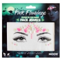 Picture of Moon Glow in the Dark Face Jewels - Pink Flamingo