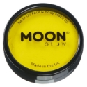 Picture of Moon Glow Neon UV - Pro Face Paint Cake - Yellow (36g)