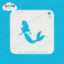 Picture of Swimming Mermaid - Dream Stencil - 28