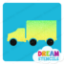 Picture of Truck Glitter Tattoo Stencil - HP-381 (5pc pack) 
