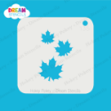 Picture of Cascading Fancy Maple Leaves - Dream Stencil - 135