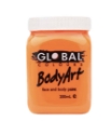 Picture of Global  Colours UV Face & Body Art Liquid Paint - Neon Orange 200 ml 