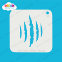 Picture of Scratch Marks - Dream Stencil - 39