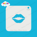 Picture of Kissing Lips - Dream Stencil - 104