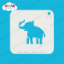 Picture of Elephant  - Dream Stencil - 239