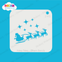 Picture of Santa's Sleigh - Dream Stencil - 246