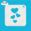 Picture of Cascading Hearts  - Dream Stencil - 255