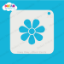 Picture of 7 Petals Flower - Dream Mylar Stencil - 310