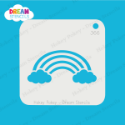 Picture of Rainbow And Clouds - Dream Stencil - 366