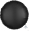 Picture of 17" Anagram Circle Foil Balloon - Black (1pc)