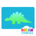 Picture of Stegosaurus Glitter Tattoo Stencil - HP-407 (5pc pack)