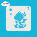 Picture of Cute Dragon - Dream Stencil - 392