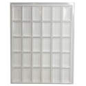 Picture of NEW Clear Small Slots Face Paint Tray / Insert - By the Art Factory (30x30g)