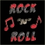 Picture of Rock'n'Roll - Sparkle Stencil (1pc)