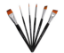 Picture of Fusion Body Art Professional Face Paint Brush - SET OF 6