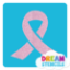 Picture of Awareness Ribbon Small Glitter Tattoo Stencil - HP-423 (5pc pack)